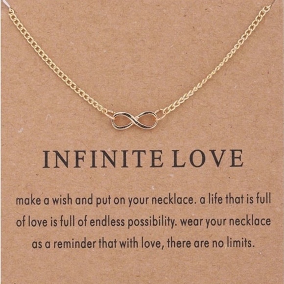 Jewelry - New Infinite Love Pendant Necklace